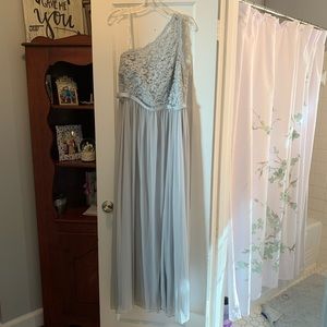 Off the shoulder formal dress